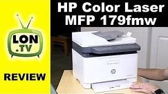 Compact Color Laser Multifunction Printer: HP MFP 179fnw Review