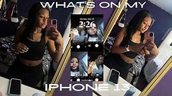WHAT'S ON MY IPHONE 13 | new update, new layout + app recommendations