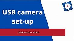 USB camera set-up | Instruction video