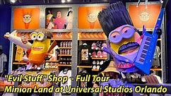Villain-Con Evil Stuff Minions Gift Shop at Universal Orlando - Full Store Tour w/Merchandise & More