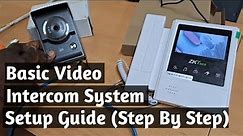 How to install a basic video intercom system