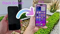 iPhone 14 - black screen - won’t power on - EASY FIX ! Here’s how