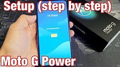 Moto G Power: How to Setup for Beginners (right out of box)
