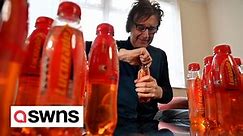 I'm a Lucozade addict and I get through EIGHT bottles a day - it's harder to give up than class A drugs
