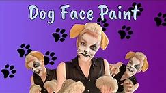 Dog Face Paint (Start to Finish)
