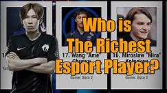 Comparison: Richest Esports Players