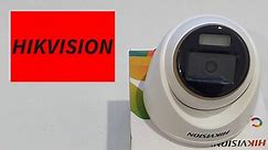 Hikvision DS-2CE72DF3T-F  ||  2 MP ColorVu Fixed Turret Camera  ||  Color Camera  ||  Unboxing