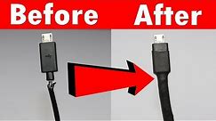How to fix Broken mobile charger cable || charger cable repair