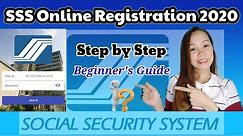 How to Register your SSS Account Online | Beginner's Guide 2020