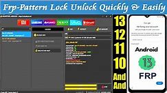 Mediatek Best Free Unlocking Tools - Frp Unlock Pattern Lock Quickly & Easily
