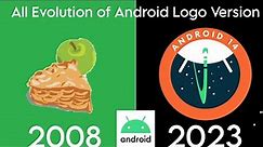 All Evolution of Android Logo Version Starts 2008 - Now 2023