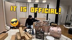 Signing w/Pearl Drums & Unboxing My Kit!