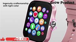 Smart Watch For Gift Full Touch Screen Sport Fitness Watches BT Call Digital Smartwatch 2024 New