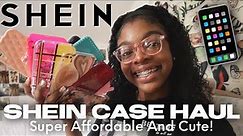SHEIN IPHONE XR CASE COLLECTION HAUL + try on!📱