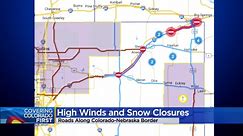 I-76 closed from Brush to Nebraska state line due to adverse driving conditions, crashes