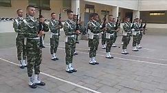 Guardia de honor del batallon policia militar #4 s