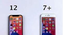 iphone 7 plus vs iphone 12 #iphone #oppo #new_phone1 #xiaomi #samsung #vivo #huawei #zte #Motorola #redmi #realme #itel #infinix #tecno