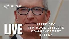 LIVE: Apple's Tim Cook gives commencement speech at Gallaudet University