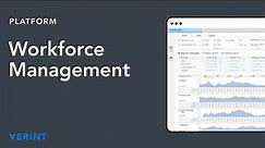 Verint Workforce Management (WFM): Made for the Way You Work