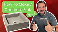 DIY Concrete Sink - 3. Build The Mould