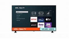 Onn Roku TV - 70” 4K UHD TV 100012588 User Guide