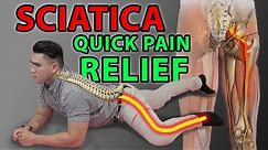 One Minute Sciatica Exercise to Cure Sciatica & Quick Pain Relief | Leg Pain Sciatica Disc Bulges