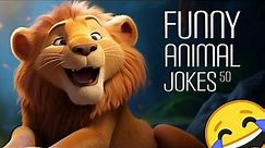 🦁 Lion Around & Laughing It Up! 🤣 Funny (Animal) JOKES For Kids 50!