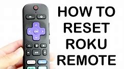 How To Reset Roku Remote! (2024)