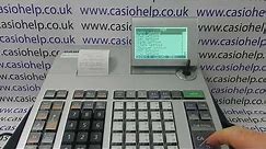 How To Perform A Factory Reset On The Casio SE-S400 SE-S800 PCR-T500 PCR-T520 Cash Register