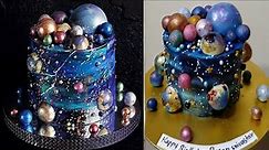 Universe Cake Tutorial | Galaxy Theme Cake | Space Theme Cake