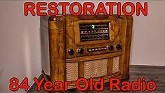 1939 Antique Radio Restoration! Westinghouse 785 Receiver.