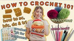 Learn How to Crochet for Absolute Beginners | Brunaticality
