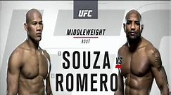 Ronaldo Souza vs Yoel Romero Palacio Full Fight UFC 194 Part A
