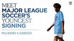Maximo Carrizo | The Youngest Signing Ever in MLS