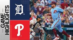 Tigers vs. Phillies Game Highlights (6/8/23) | MLB Highlights