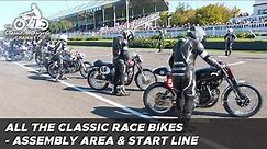 Goodwood Revival 2022 - all the classic racing motorcycles, riders & teams