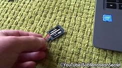 How to Use a MicroSD Card in a Normal SD Card Slot on a Laptop or Tablet