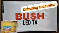 bush 40 inch smart full hd tv with glass protection unboxing and review new 2022 model
