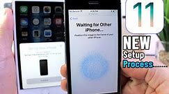 New iPhone To iPhone Set up Process in iOS 11