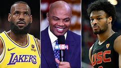 Charles Barkley doesn't want Bronny James to play on same team as LeBron