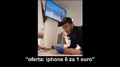 Immigrant wants to buy iphone 6 for 1€