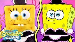 SpongeBob Helps a Homeless Squidward IRL 💸 SpongeBob Episode with Puppets!
