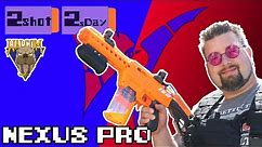 THE NEXUS PRO SHOTGUN!? Double-loading NERF Mags and half-darts guide!