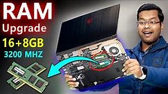 I Upgraded to 24GB RAM | How to Upgrade RAM on Laptop | Laptop RAM Upgrade | RAM Upgrade Laptop 2022