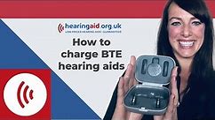 How to Charge BTE or RIC Hearing Aids Video | Hearing Aid UK