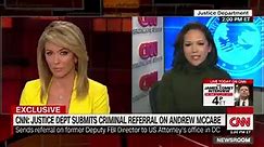 Justice IG submits criminal referral on McCabe
