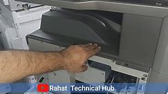 How to Remove Drum Unit Developer Unit Toner and Fixing Assembly Sharp MX-M453N