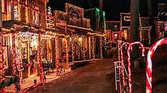 Christmas in an Ohio 1800s Old West Town