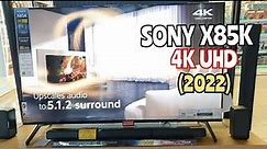 Sony X85K 4K UHD (HDR ) Smart Google TV (2022)