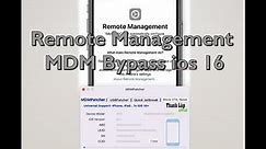 MDM bypass all ios 15 to 16.1.1 effortless 100% working 2022